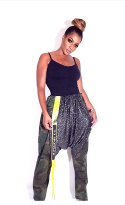 CAMO HAREM PANTS