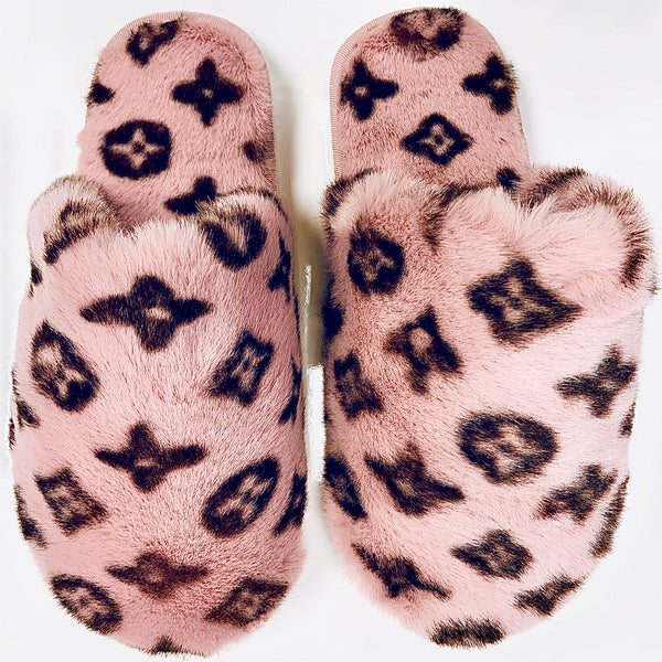 LUXE LOGO | SLIPPERS