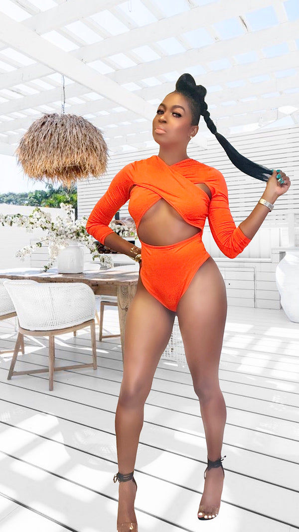 DIRTY DIANA | CRISS CROSS BODYSUIT (S-M-L-XL)