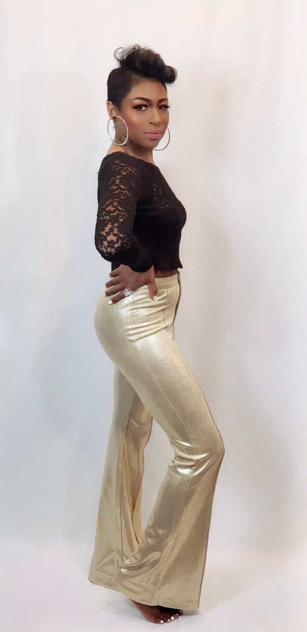 LUXE GALORE | BELL BOTTOM PANTS (S-M-L)
