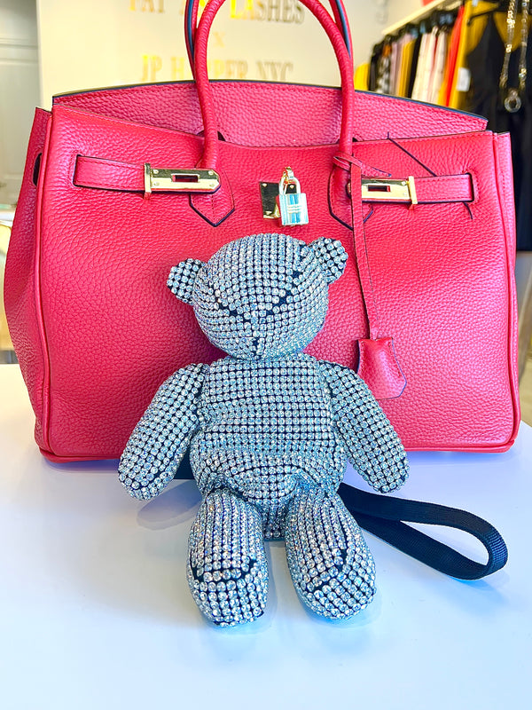 MS. VIP | RHINESTONE TEDDY BAG